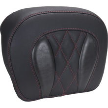 Mustang Motorcycle Products Chopped Tour-Pak® Pad - Dark Cherry Stitching for FLH/FLT '23-'25 [MPN: 88440DC]_1772859