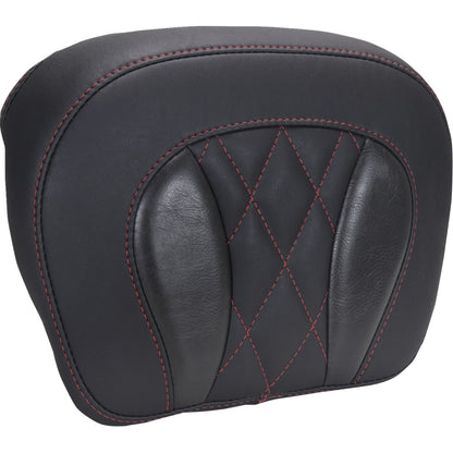 Mustang Motorcycle Products Chopped Tour-Pak® Pad - Dark Cherry Stitching for FLH/FLT '23-'25 [MPN: 88440DC]_1772859