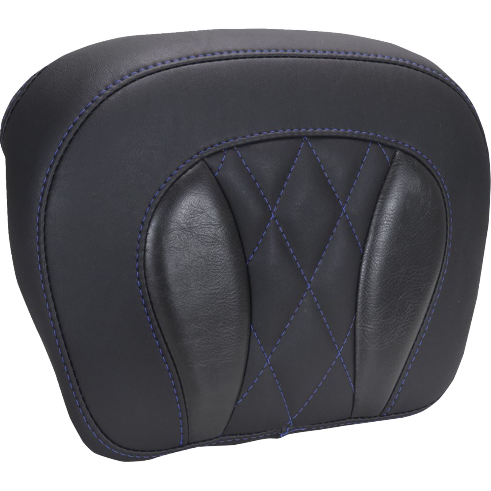 Mustang Motorcycle Products Chopped Tour-Pak® Pad - Sky Blue Stitching for FLH/FLT '23-'25 [MPN: 88440SB]_1774069