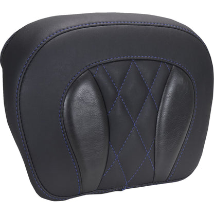 Mustang Motorcycle Products Chopped Tour-Pak® Pad - Sky Blue Stitching for FLH/FLT '23-'25 [MPN: 88440SB]_1774069
