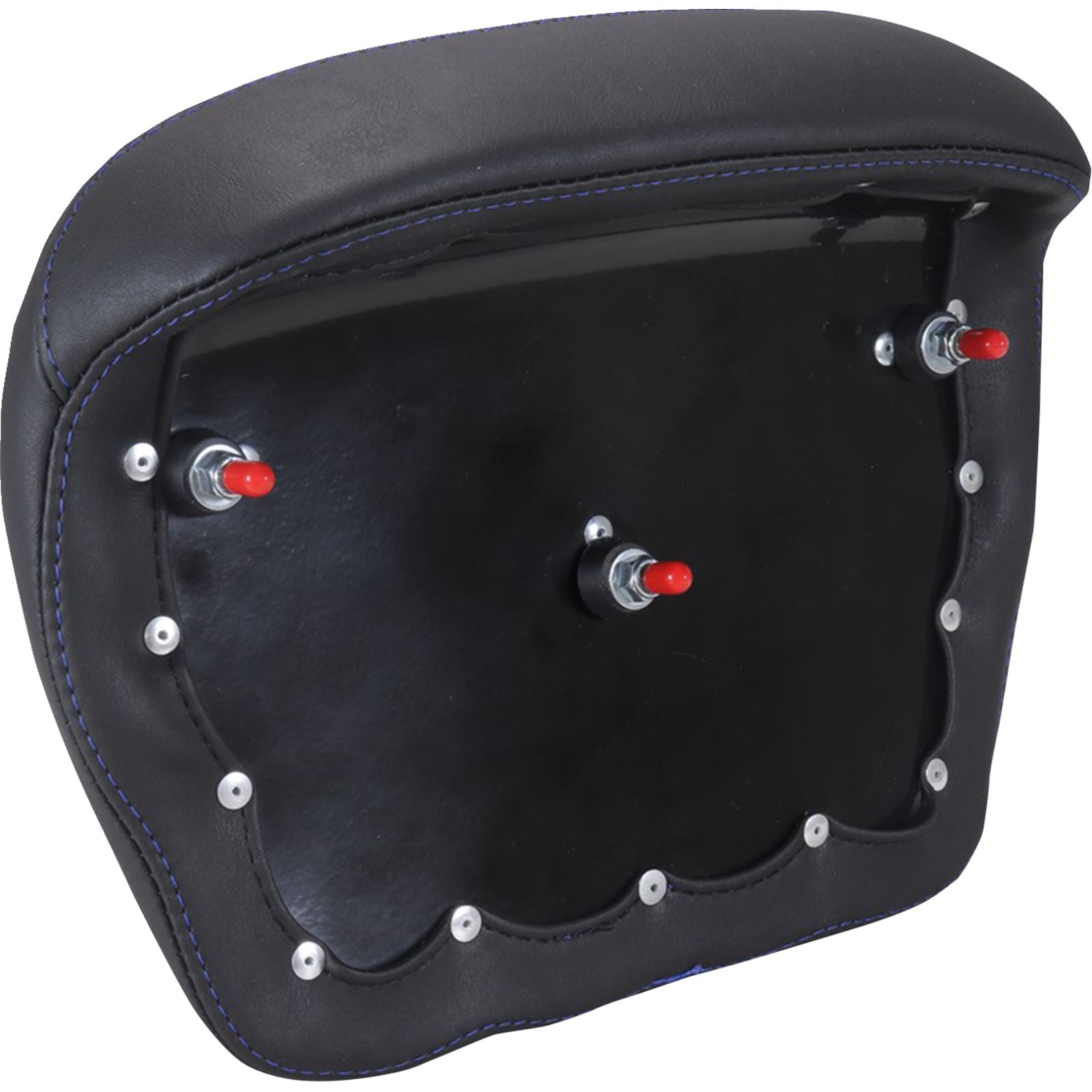 Mustang Motorcycle Products Chopped Tour-Pak® Pad - Sky Blue Stitching for FLH/FLT '23-'25 [MPN: 88440SB]_1774070