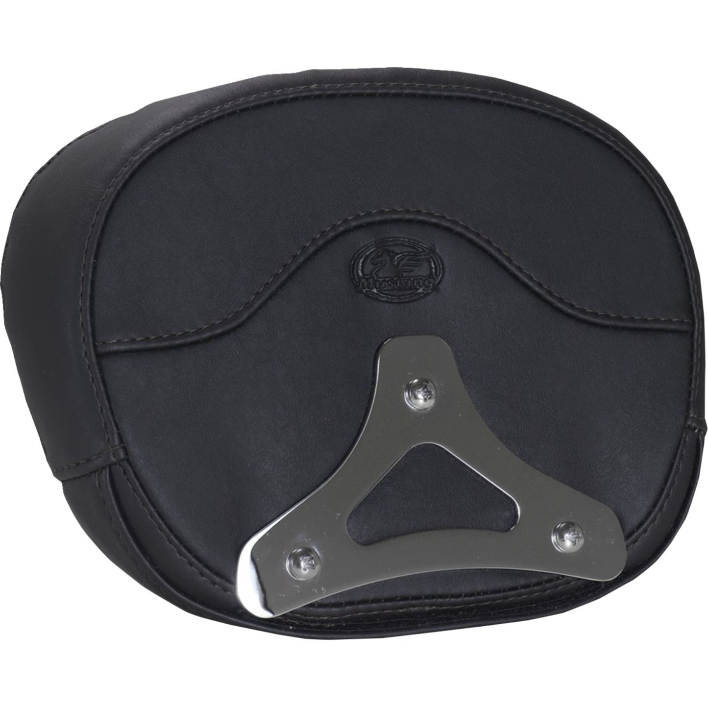 Mustang Motorcycle Products Deluxe Sissy Bar Pad - Diamond - Black Stitch for FLT/FLH '23-'25 [MPN: 88450]_1772860