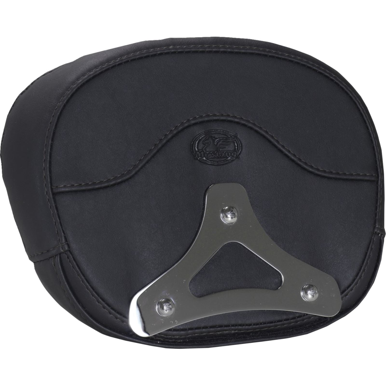 Mustang Motorcycle Products Deluxe Sissy Bar Pad - Diamond - Black Stitch for FLT/FLH '23-'25 [MPN: 88450]_1772860