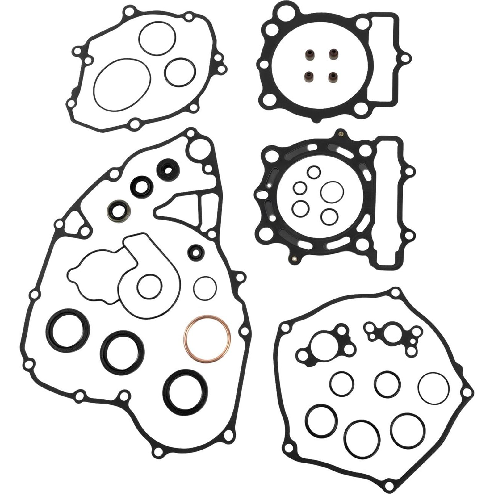 Moose Offroad Complete Gasket Kit with Oil Seals fits Kawasaki [MPN: 8110073mse]_1918333