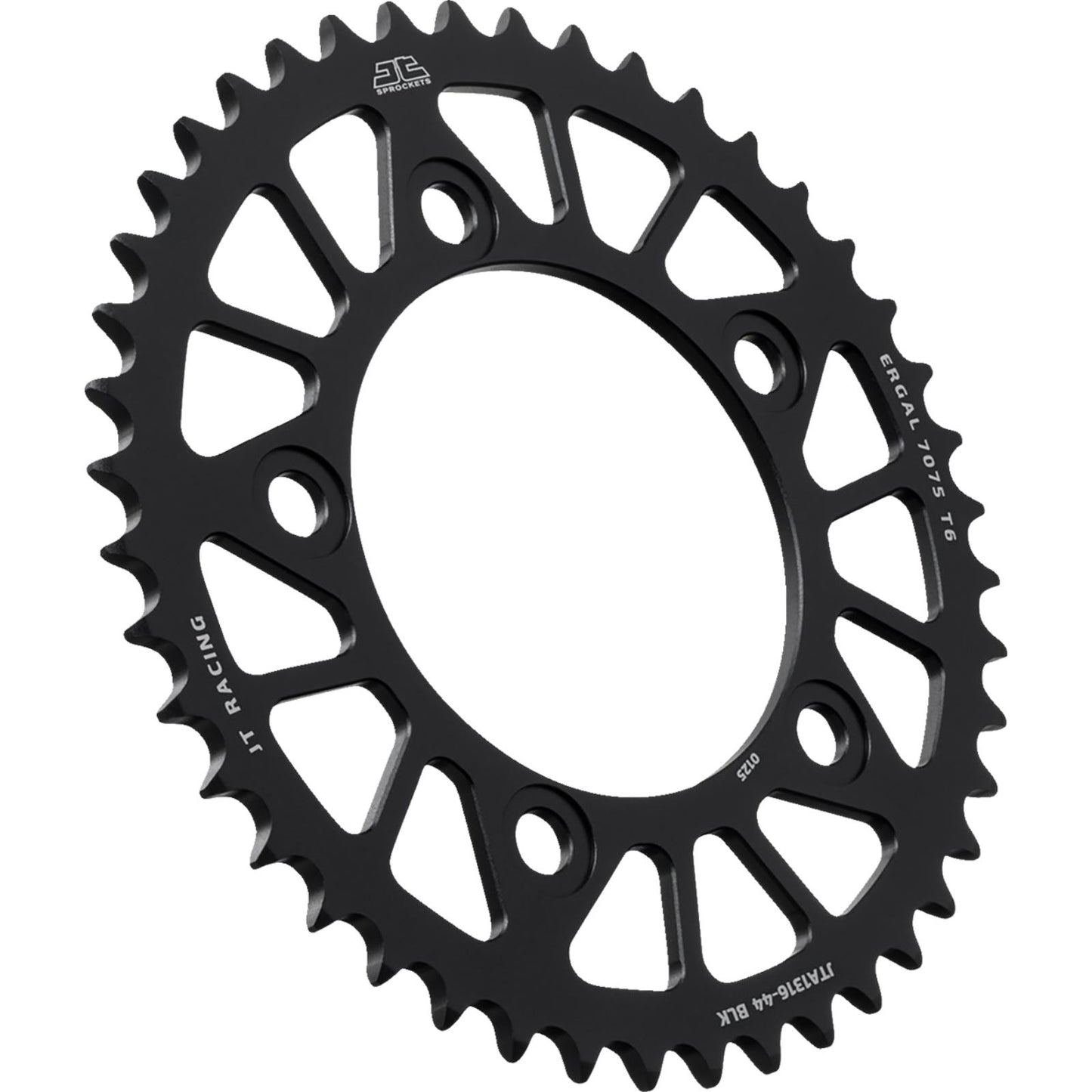 JT Sprockets Rear Sprocket - Aluminum - 44 Tooth - Black - For Honda JTA1316.44BLK_1773275