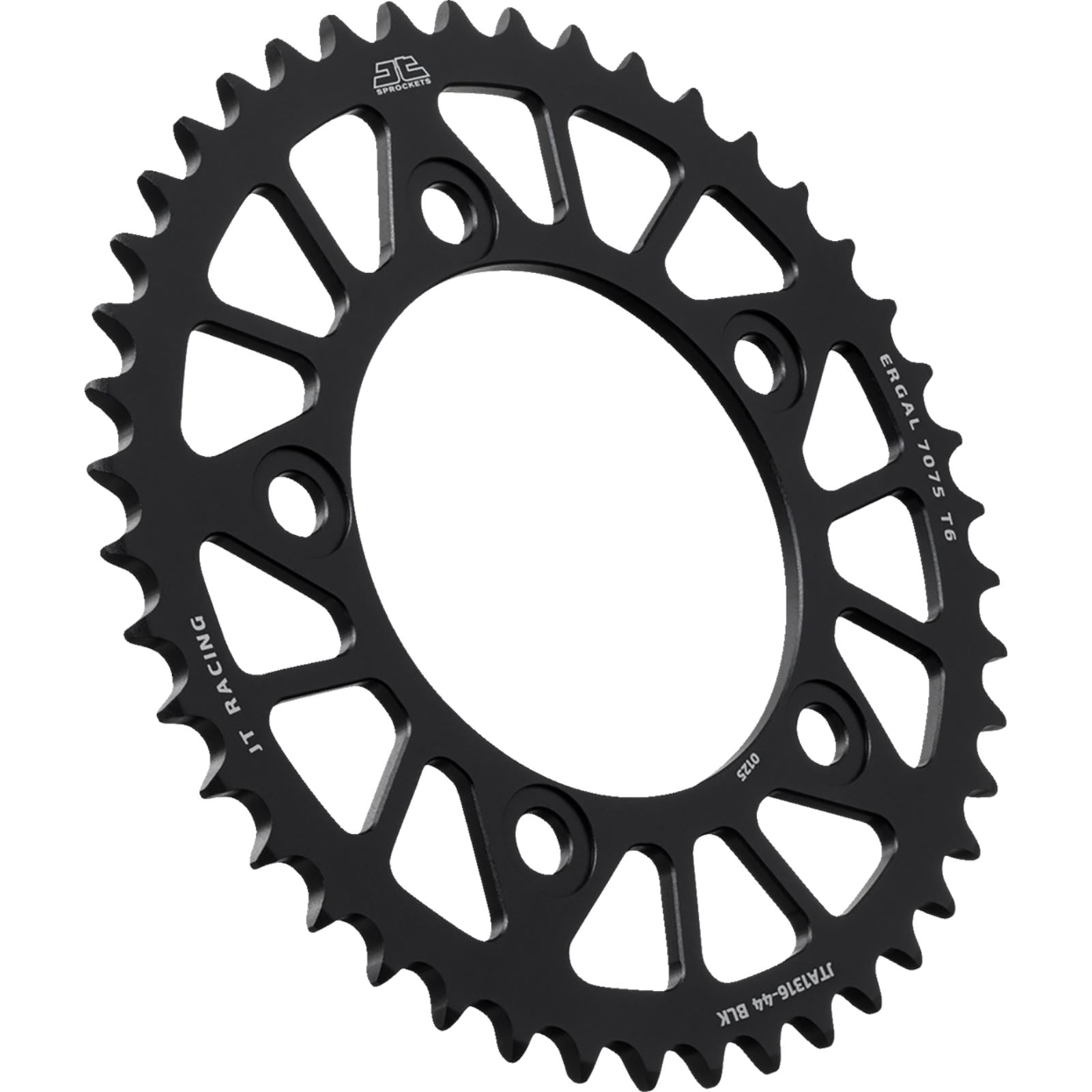 JT Sprockets Rear Sprocket - Aluminum - 44 Tooth - Black - For Honda JTA1316.44BLK_1773275