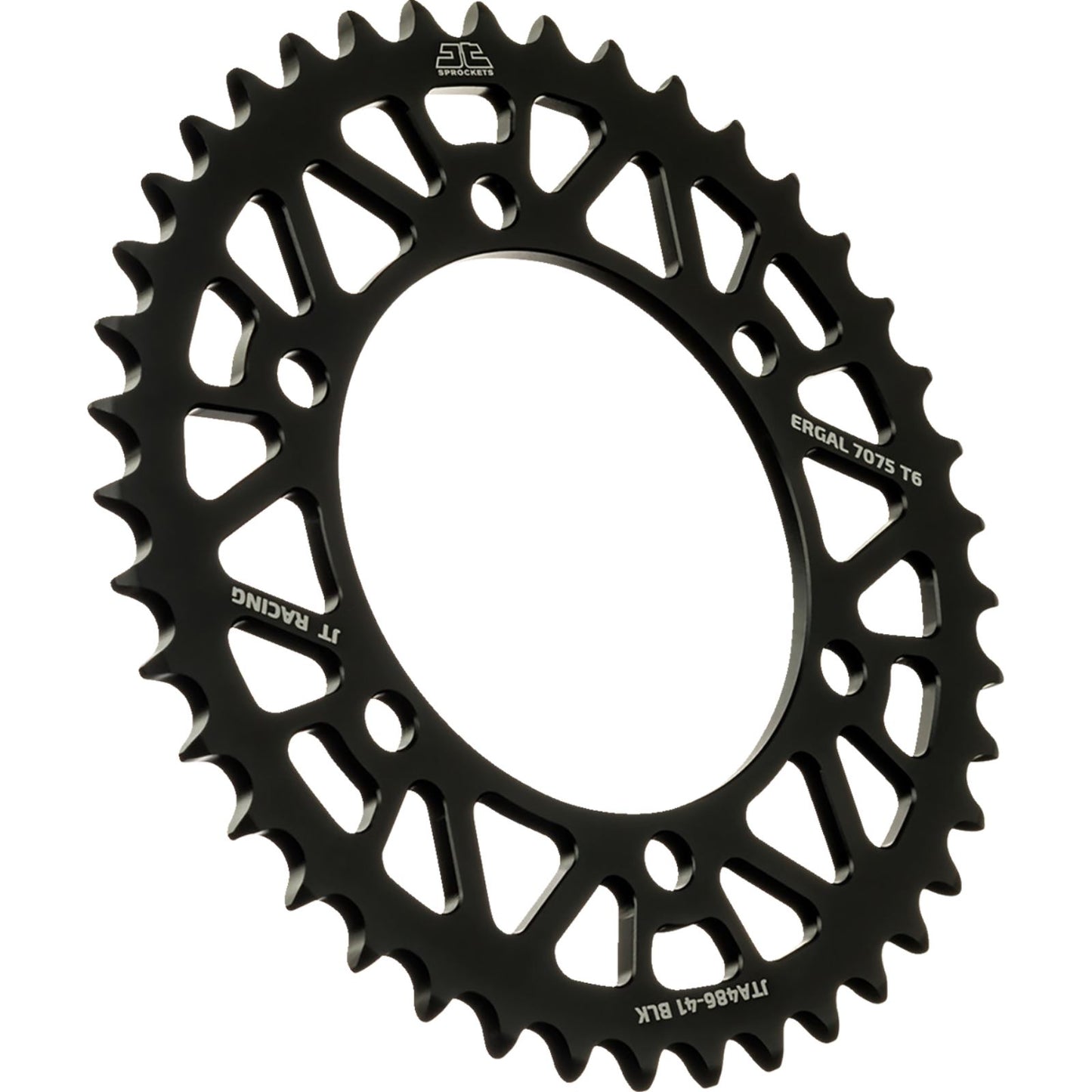 JT Sprockets Rear Sprocket - Aluminum - 41 Tooth - Black for Kawasaki [MPN: JTA486.41BLK]_1773359
