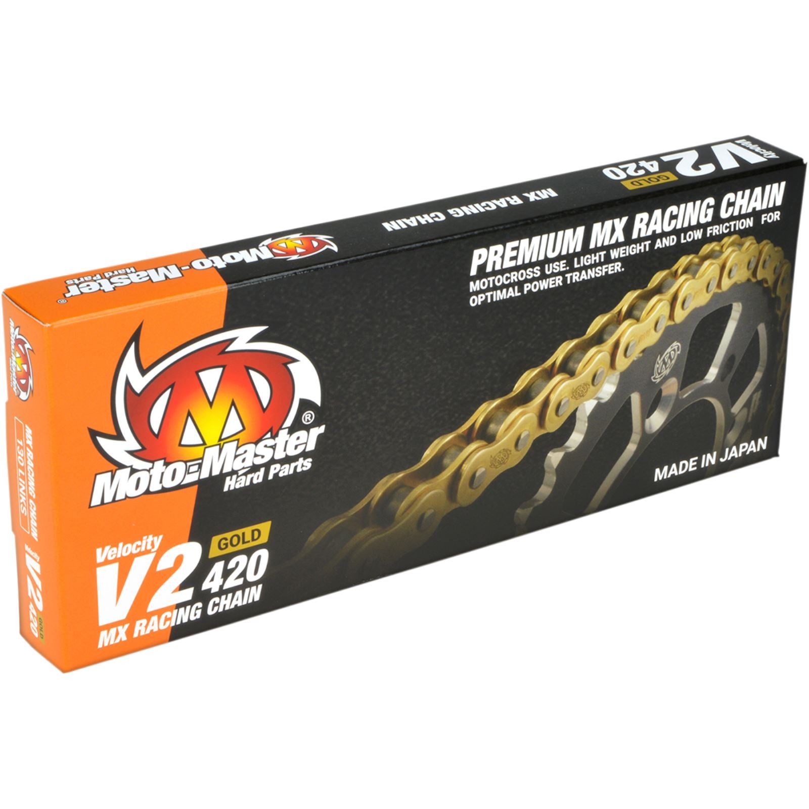 Moto-Master V2 420 - Drive Chain - 130 Links - Gold [MPN: 642001]_1773376
