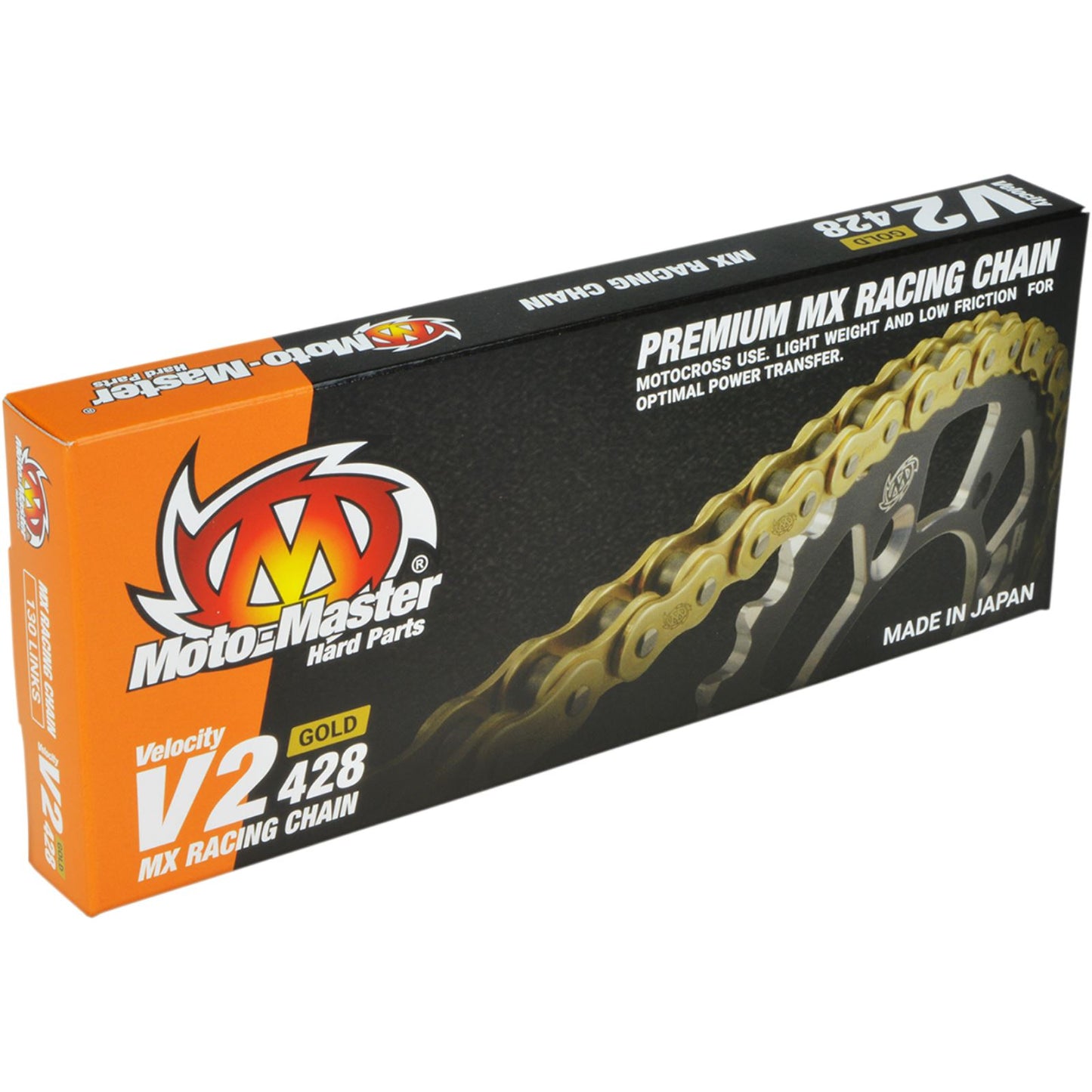 Moto-Master V2 428 - Drive Chain - 130 Links - Gold [MPN: 642801]_1773430