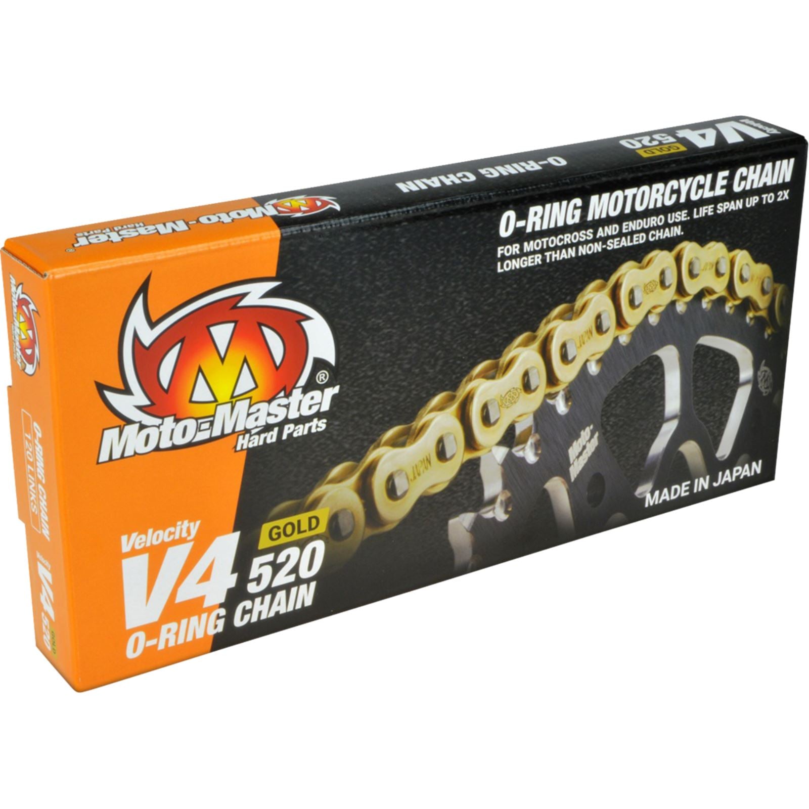 Moto-Master V4 520 - Drive Chain - 120 Links - Gold [MPN: 652002]_1773434