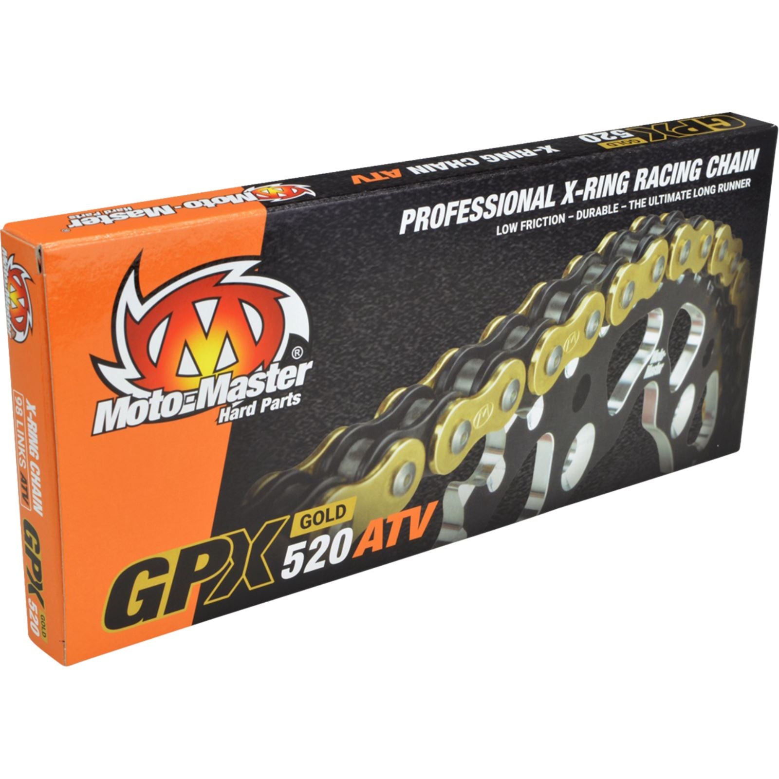 Moto-Master GPX 520 ATV - Drive Chain - 98 Links - Gold [MPN: 652006]_1773363