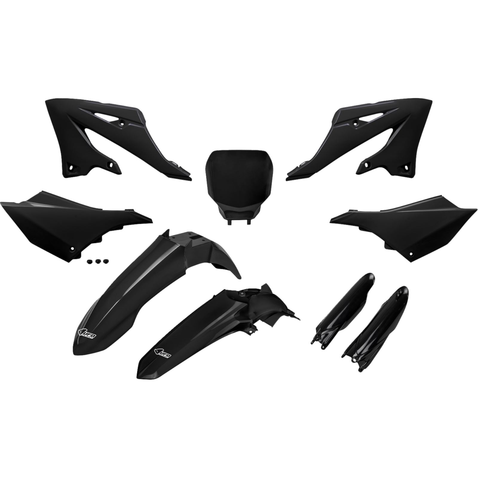 UFO Plastics Restyle Body Kit - Black for Yamaha YZ 125/250 [MPN: YAKIT335F@001]_1773527