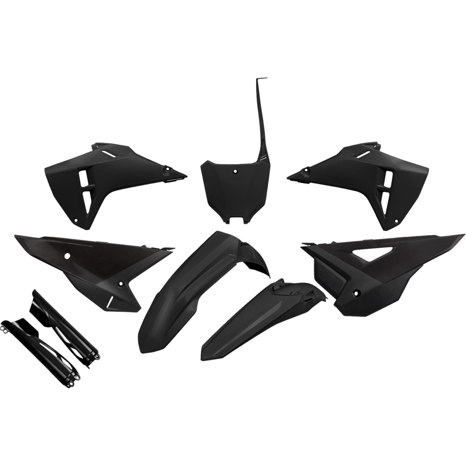 UFO Plastics Restyle Body Kit - Black for Honda CRF 250/450 R/RX [MPN: HOKIT128F@001]_1773537