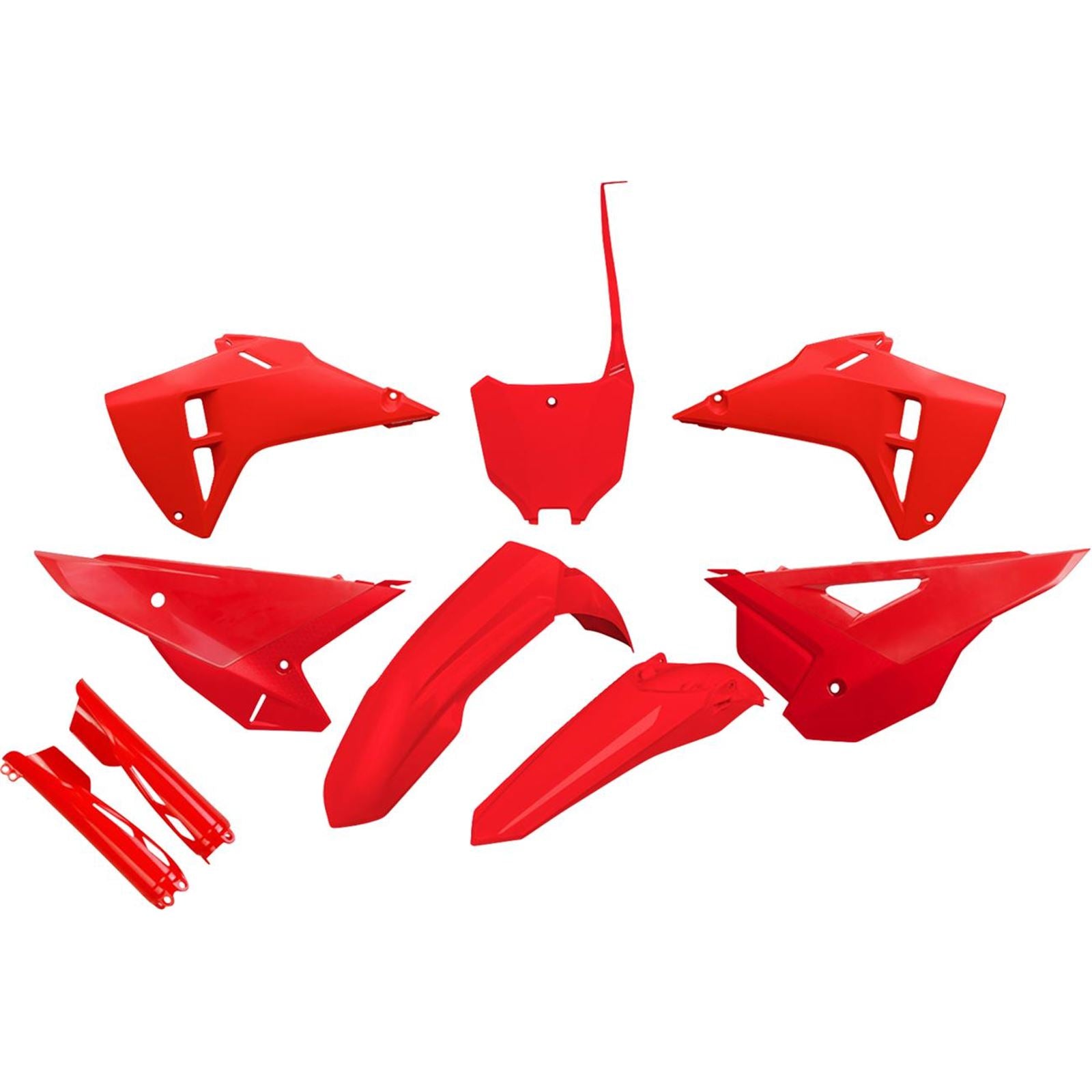 UFO Plastics Restyle Body Kit - Red for CRF 250/450 R/RX [MPN: HOKIT128F@070]_1789684
