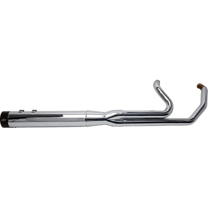 S&S Cycle 2-into-1 Sidewinder Exhaust System 50 State Chrome for Touring '07-'16 [MPN: 550-0771]_1773596