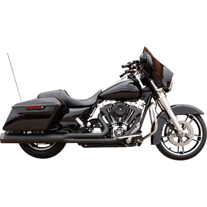 S&S Cycle 2-into-1 Sidewinder Exhaust System 50 State - Black for Touring '07-'16 [MPN: 550-0772]_1773631