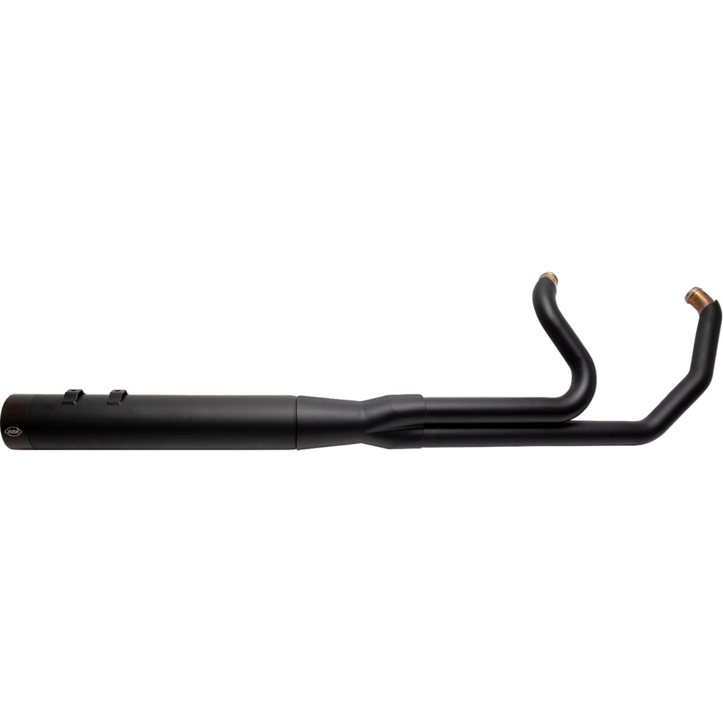 S&S Cycle 2-into-1 Sidewinder Exhaust System 50 State - Black for Touring '07-'16 [MPN: 550-0772]_1774144