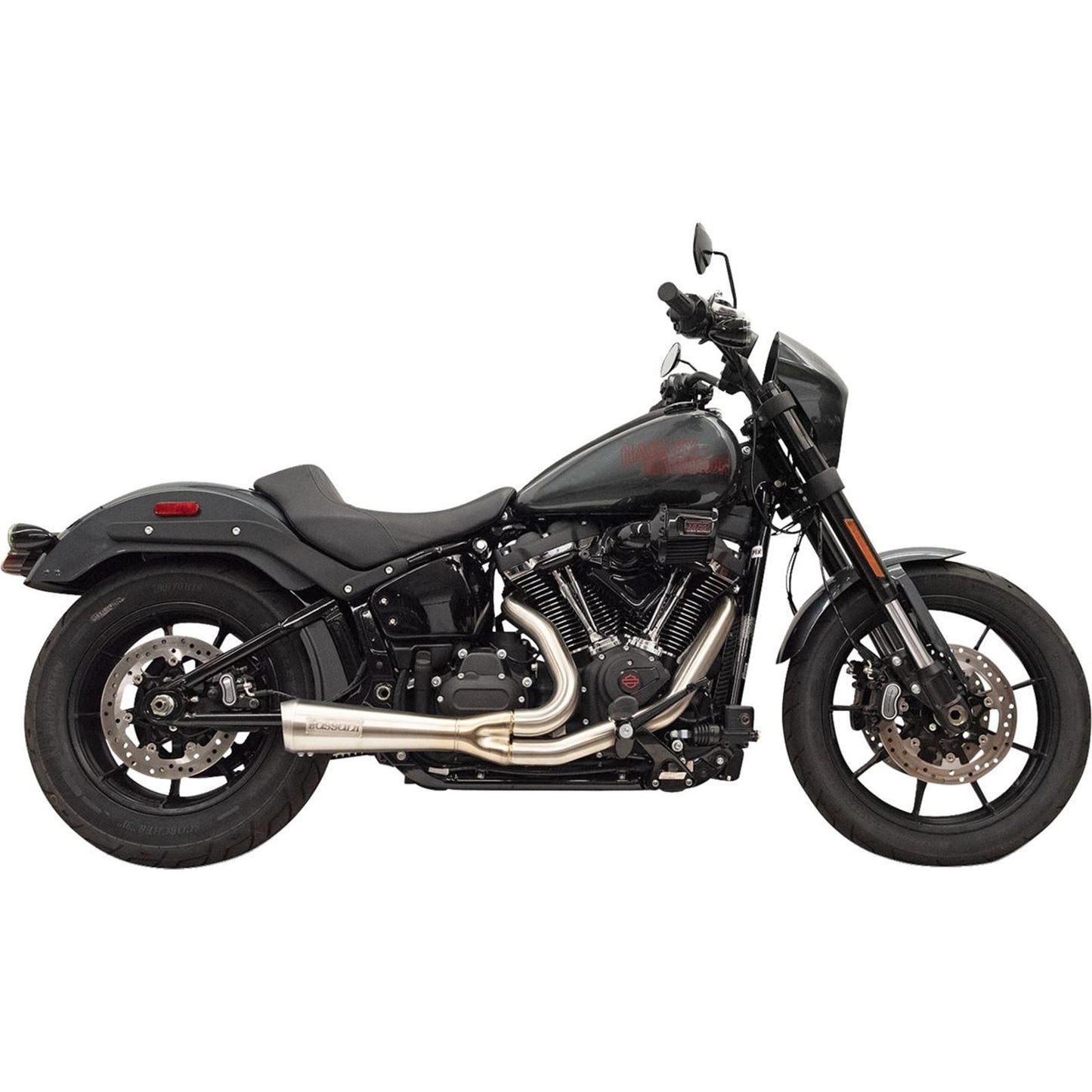 Bassani Manufacturing 2-into-1 Ripper Exhaust System - Short - Chrome for M8 Softail [MPN: 1S75]_1789686