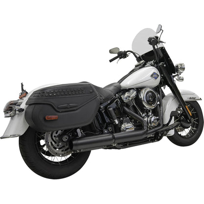 Bassani Manufacturing 4" Slip-On Muffler with 2-1/2" x 10" Baffle Core - Black - 49-State [MPN: 1S38FB]_1773624