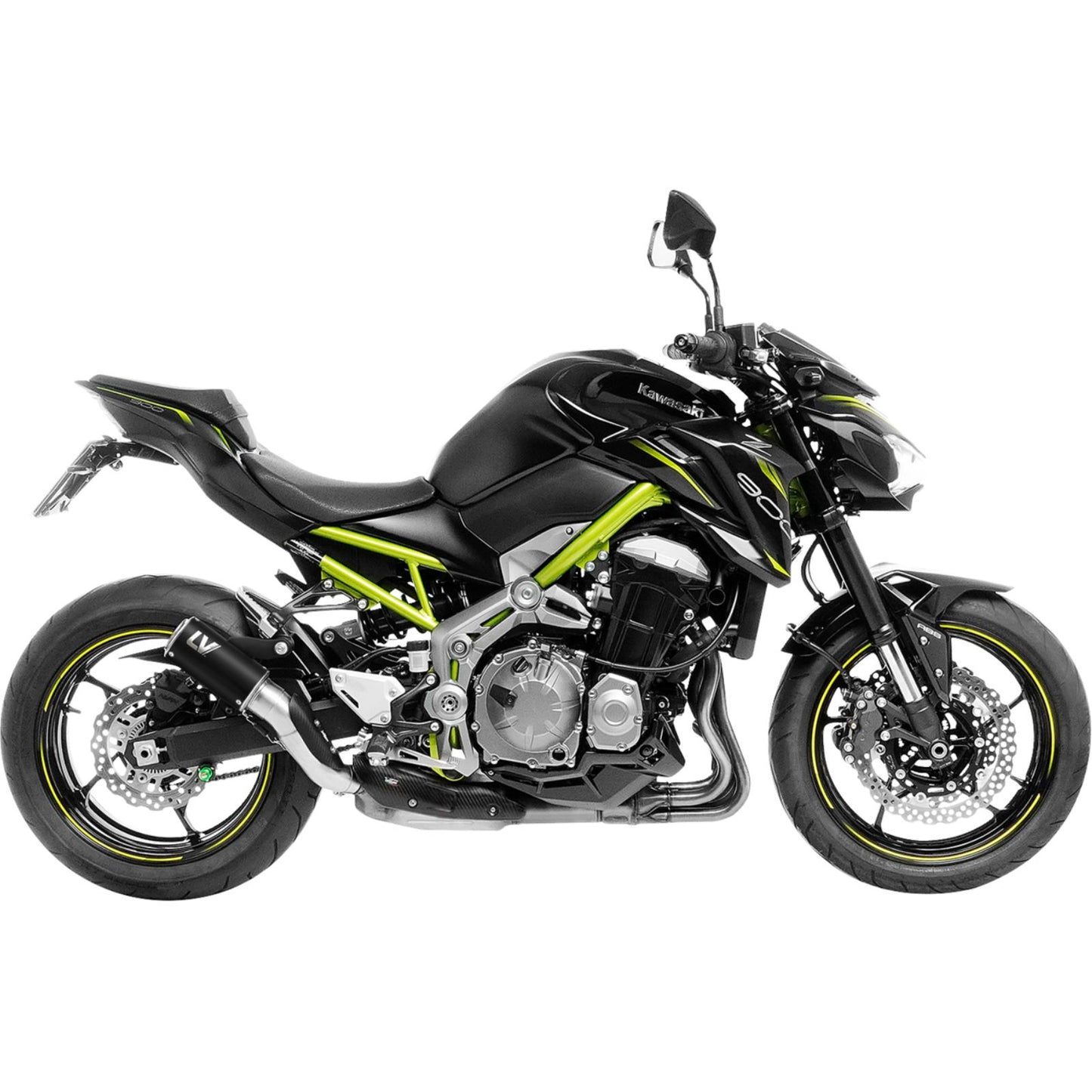 LeoVince LV Corsa S Black Edition Slip-On Muffler for Kawasaki Z 900 [MPN: 15402SB]_1773592