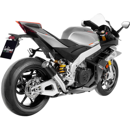 LeoVince LV Corsa S Black Edition Slip-On Muffler for Aprilia RSV4 Tuono V4 [MPN: 15401SBU]_1773555