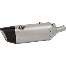 LeoVince LV-14 R Slip-On Muffler - Titanium for Kawasaki Ninja 400/500 [MPN: 15607TU]_1864580