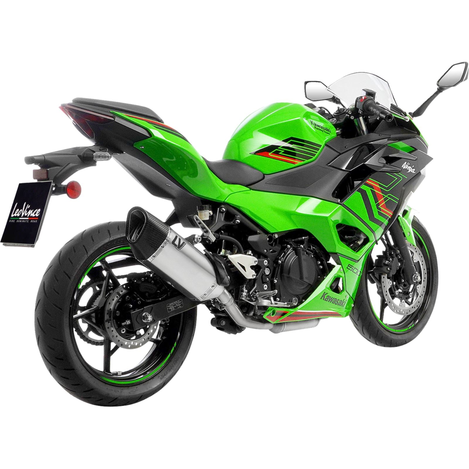 LeoVince LV-14 Slip-On Muffler - Titanium for Yamaha Tenere 700 [MPN: 15609TU]_1773595