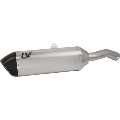 LeoVince LV-14 Slip-On Muffler - Stainless Steel for BMW F 750/900 GS [MPN: 15610U]_1864590