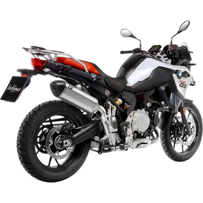 LeoVince LV-14 Black Edition Slip-On Muffler for BMW F 750/900 GS [MPN: 15610BU]_1773563