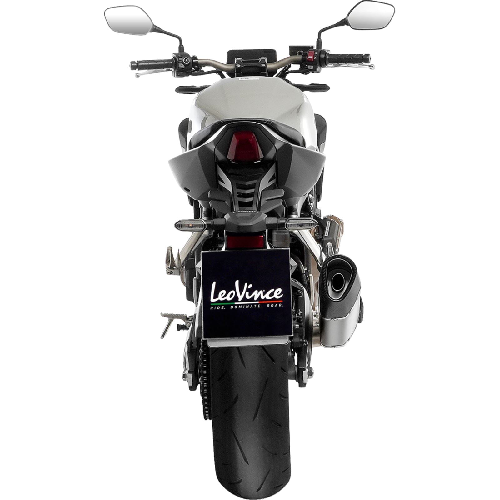 LeoVince LV-14 R Exhaust System - Stainless Steel for CB/CBR 650 R [MPN: 15611U]_1773607