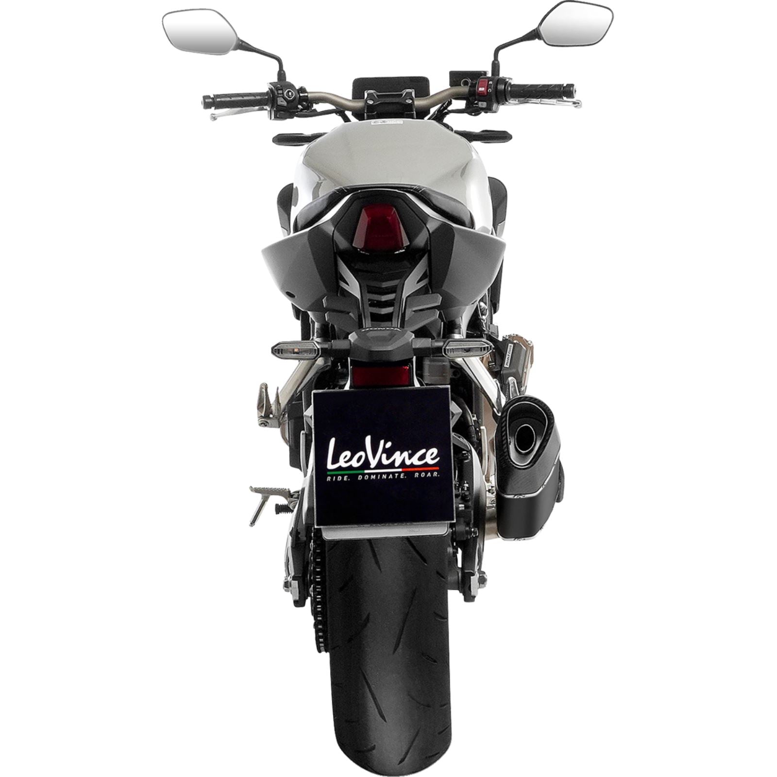 LeoVince LV-14 R Exhaust System - Black Edition for Honda CB/CBR 650 [MPN: 15611BU]_1773600