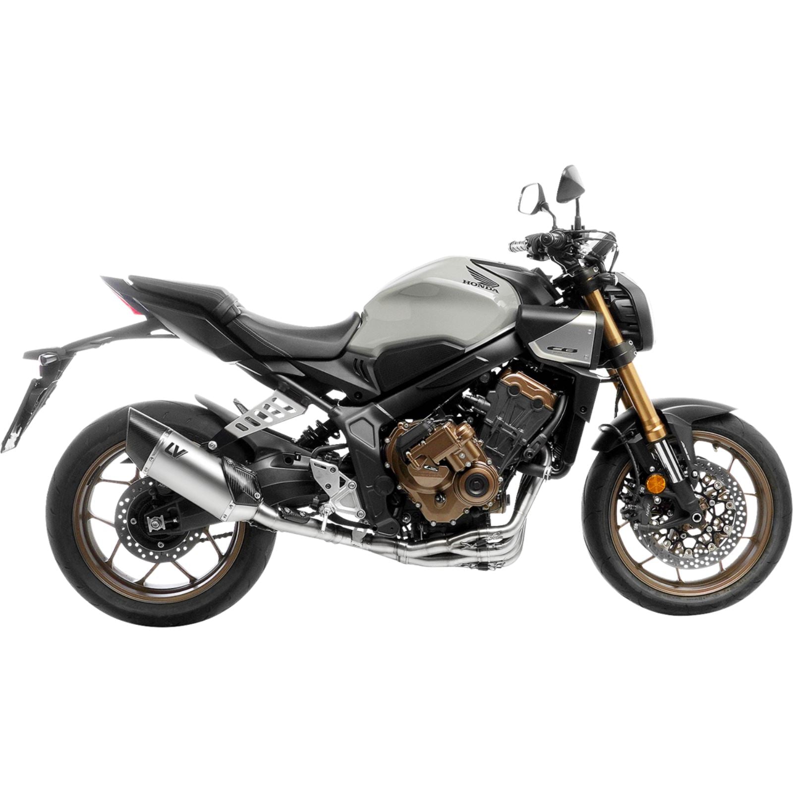 LeoVince LV-14 R Exhaust System - Titanium for Honda CB/CBR 650 [MPN: 15611TU]_1773573