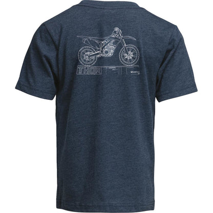 Thor Youth Blueprint T-Shirt - Navy_1789195