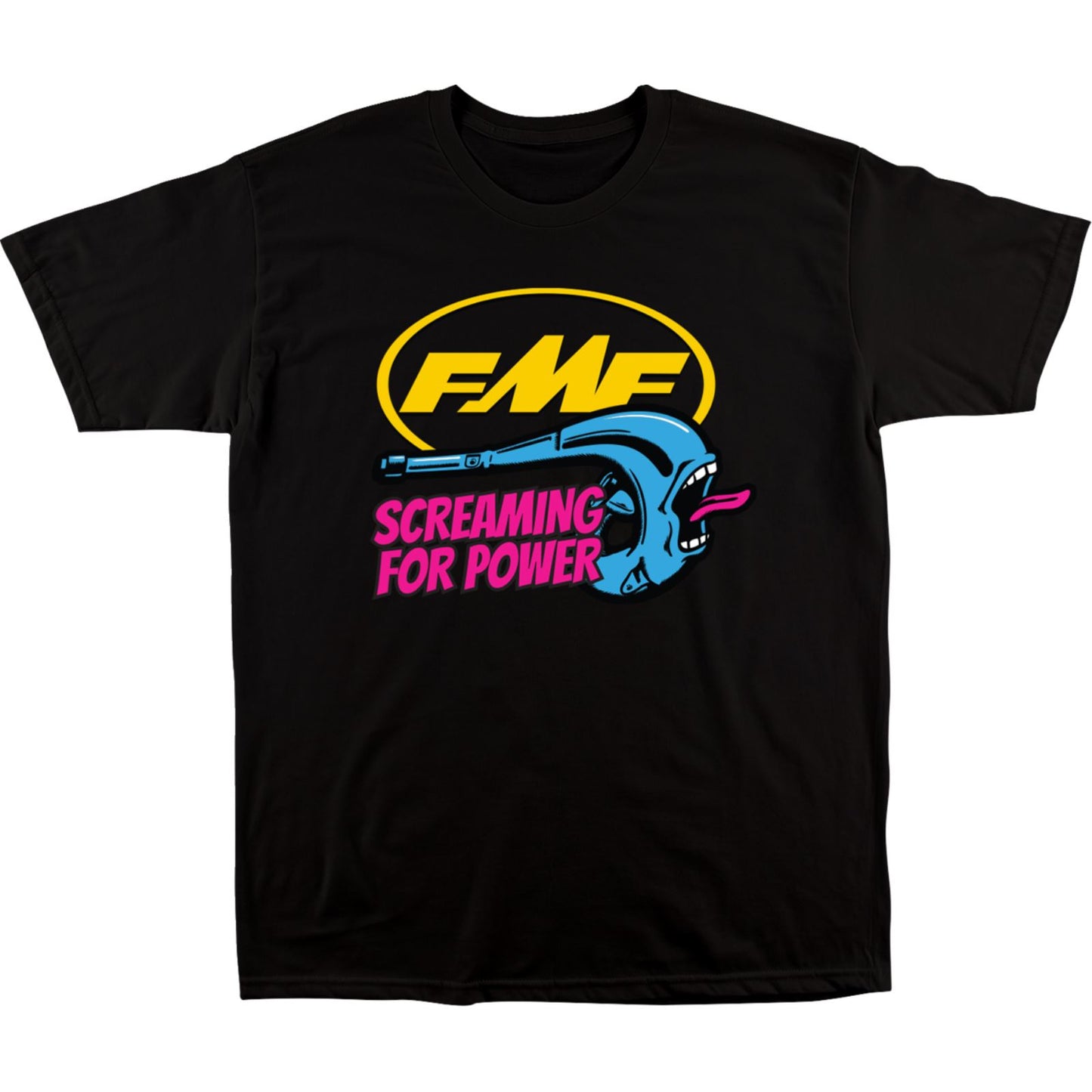 FMF Racing Youth Screaming T-Shirt - Black - XL [MPN: 12218]_1774964