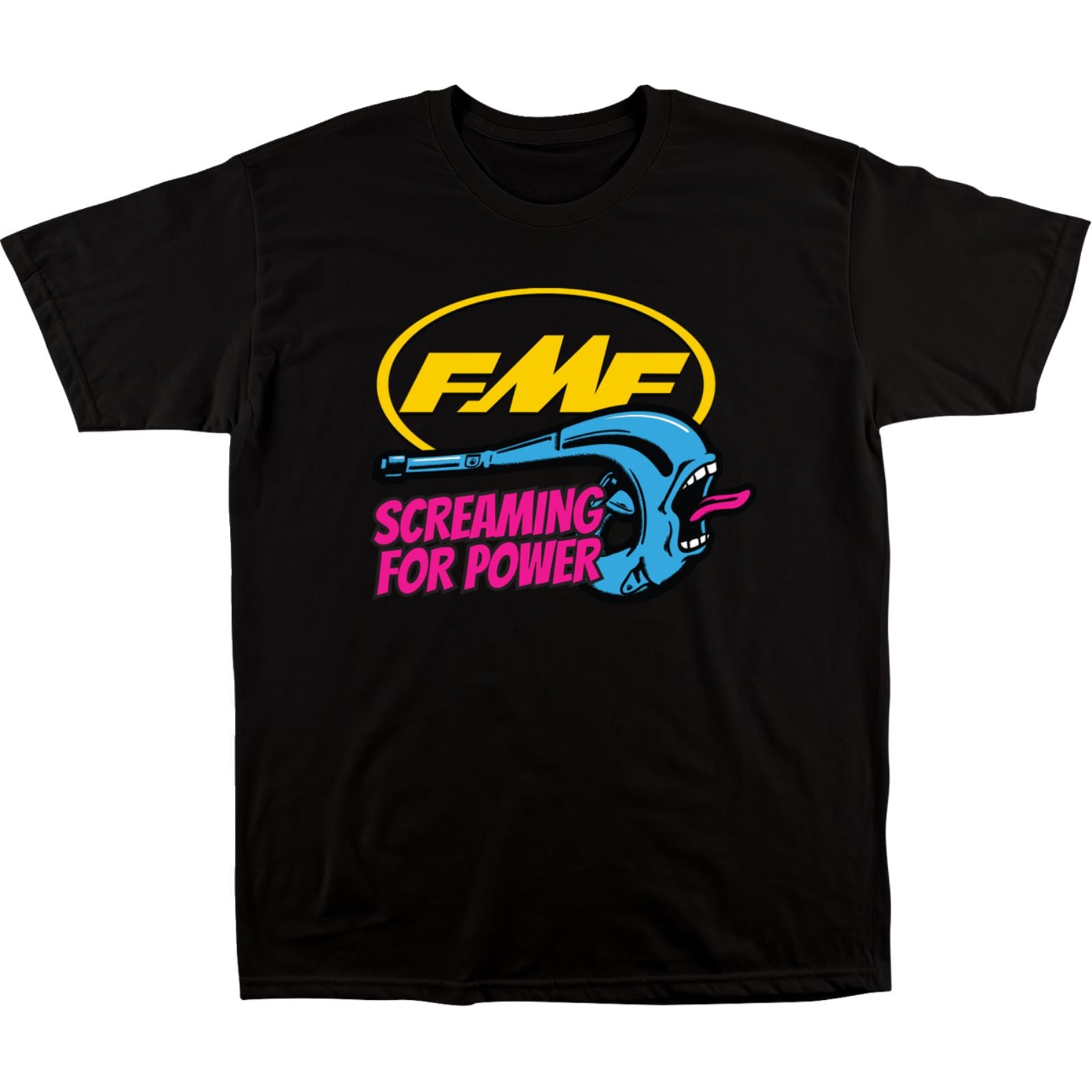 FMF Racing Youth Screaming T-Shirt - Black - XL [MPN: 12218]_1774964