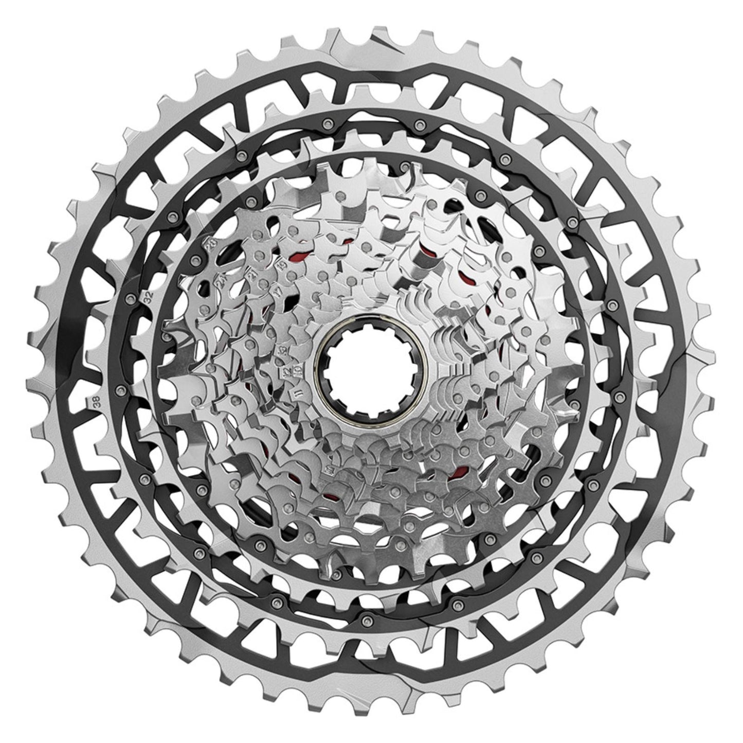 SRAM Force XPLR XG-1371 Cassette - 13-Speed, 10-46T - Silver [MPN: 00.2418.160.000]_1775388