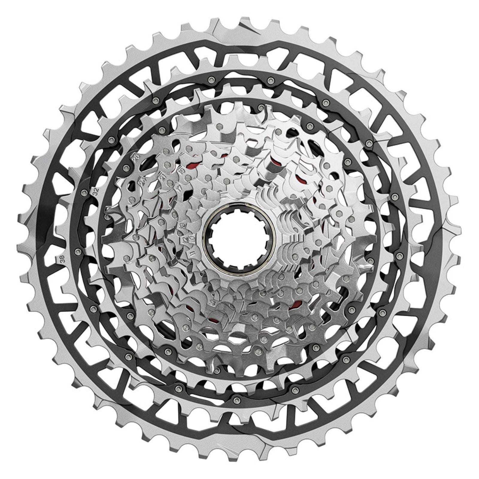 SRAM Force XPLR XG-1371 Cassette - 13-Speed, 10-46T - Silver [MPN: 00.2418.160.000]_1775388