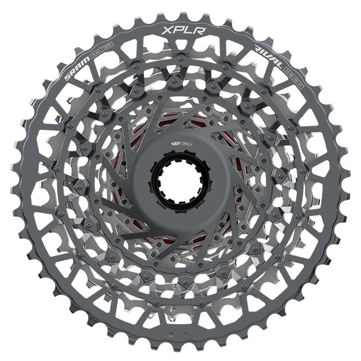 SRAM Rival XPLR XG-1351 Cassette - 13-Speed, 10-46T - Silver [MPN: 00.2418.157.000]_1775386