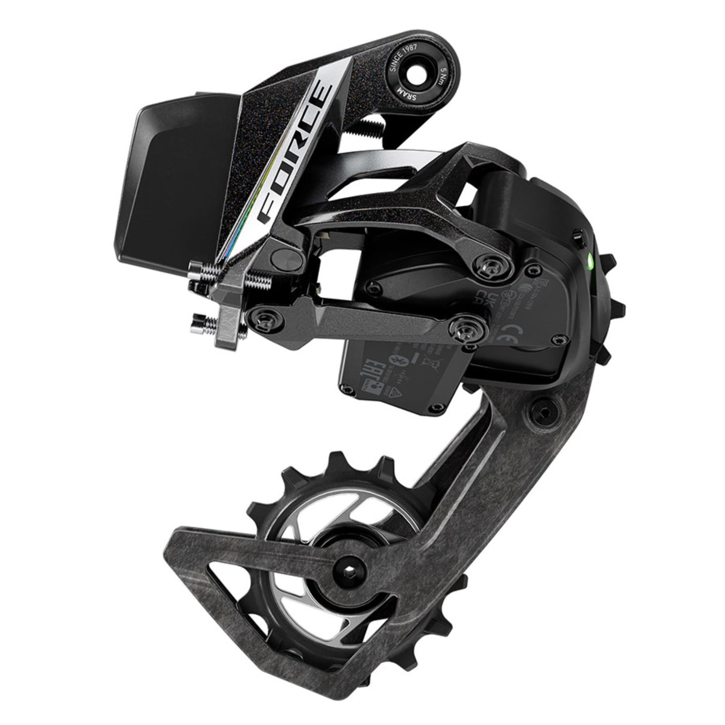 SRAM Force AXS Rear Derailleur - 12-Speed, 36T, Carbon Cage - Black [MPN: 00.7518.195.000]_1775399