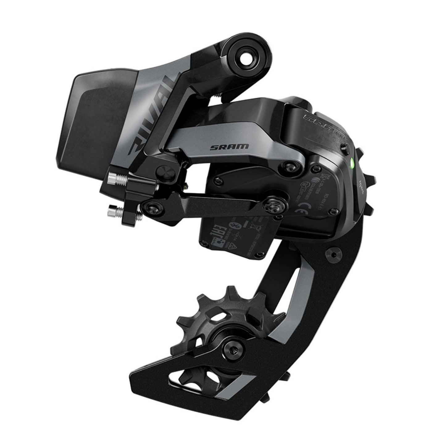 SRAM Rival AXS Rear Derailleur - 36T Max, Aluminum Cage - Black [MPN: 00.7518.196.000]_1775421