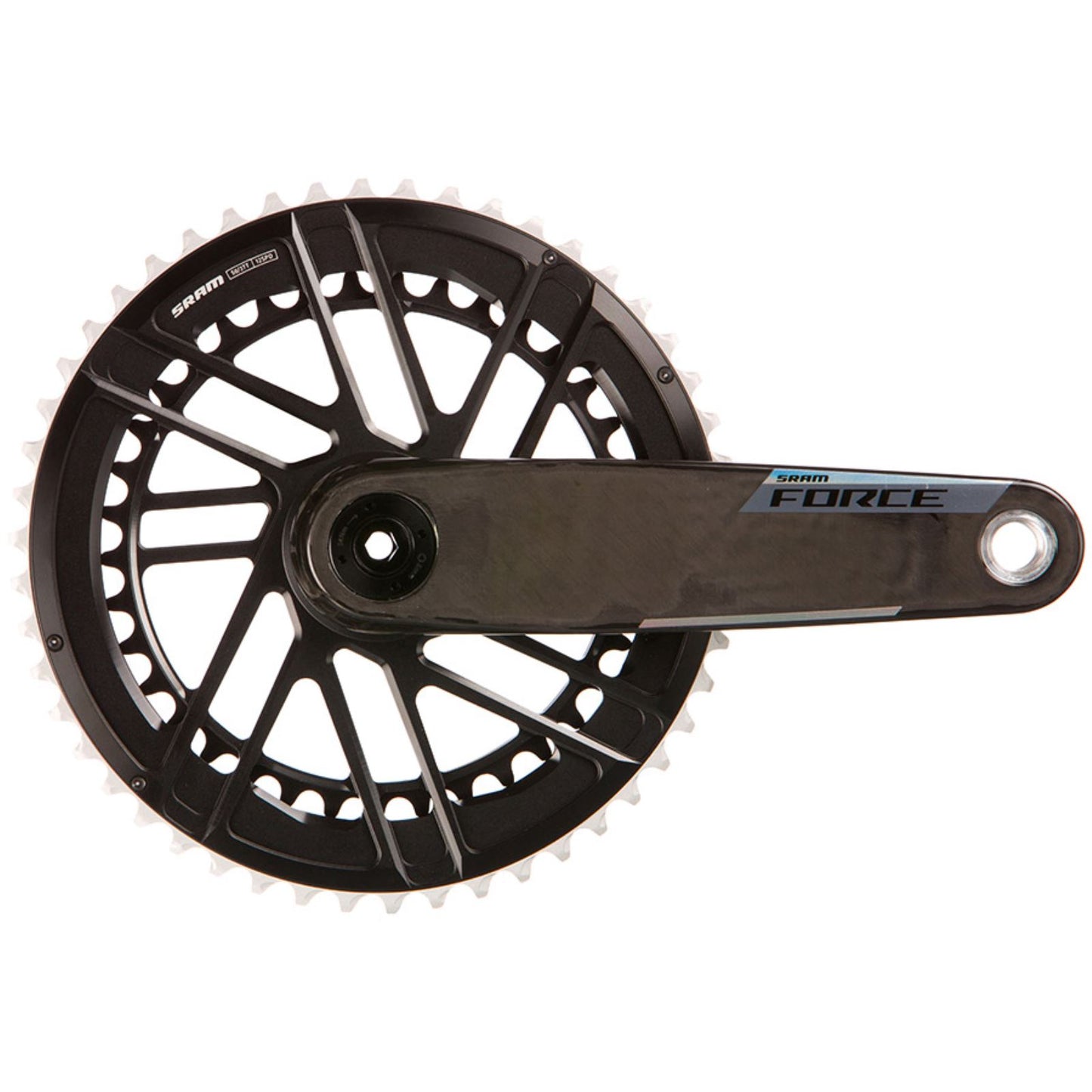 SRAM Force 2x E1 Crankset  Speed: 12  Spindle: 28.99mm - 175mm  Black [MPN: 00.6118.738.005]_1775372