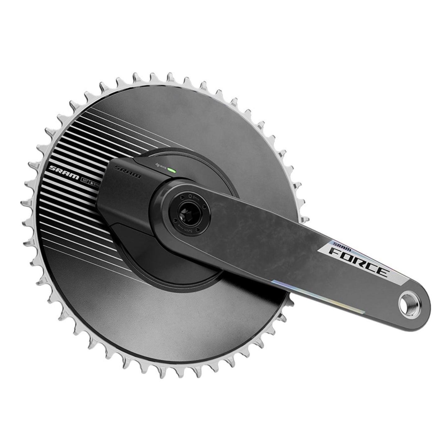 SRAM Force 1x Aero Powermeter E1 Crankset  Speed: 12/13 - 160mm Black [MPN: 00.6118.741.000]_1775500
