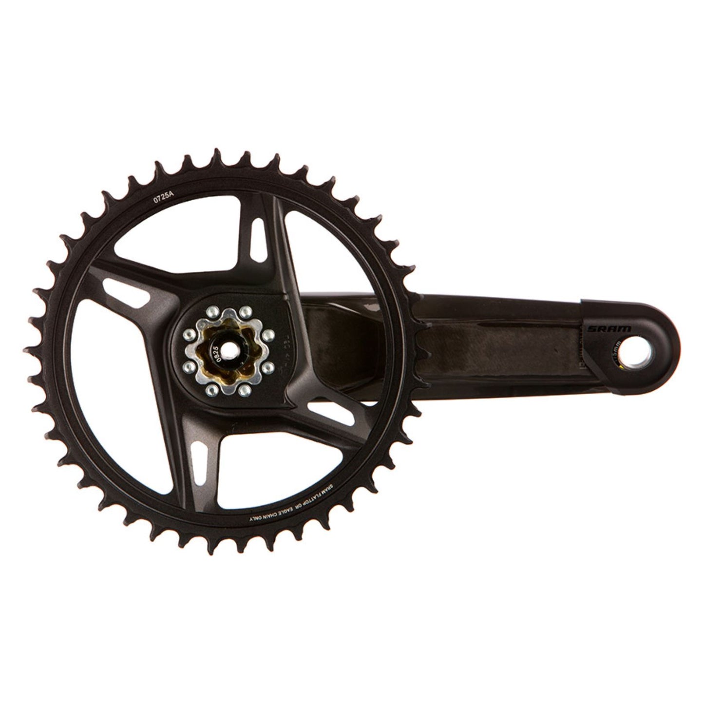SRAM Force 1x XPLR Powermeter E1 Crankset  42  DUB  160mm  Black [MPN: 00.6118.737.000]_1775576