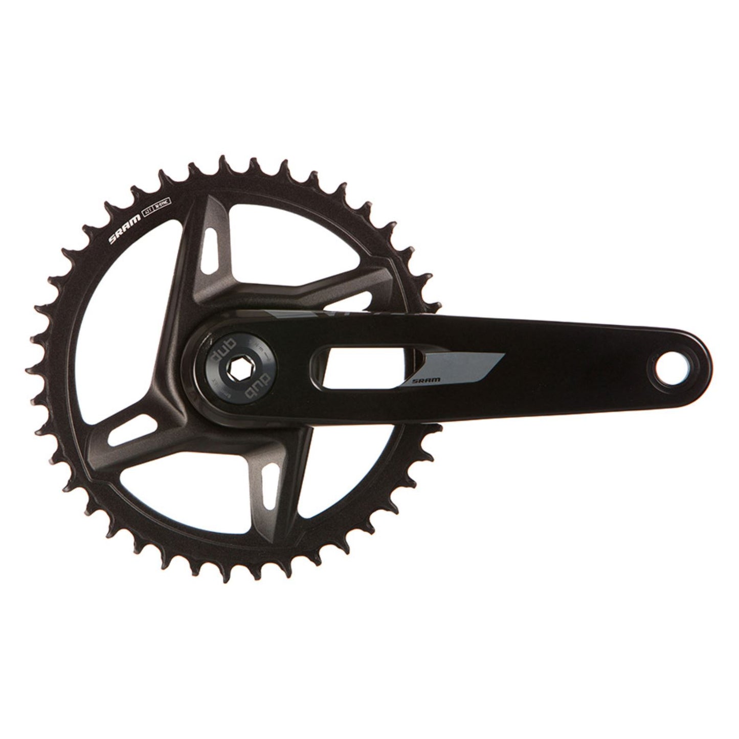 SRAM Rival 1x XPLR Powermeter E1 Crankset  42  DUB  175mm  Black [MPN: 00.6118.743.005]_1775608