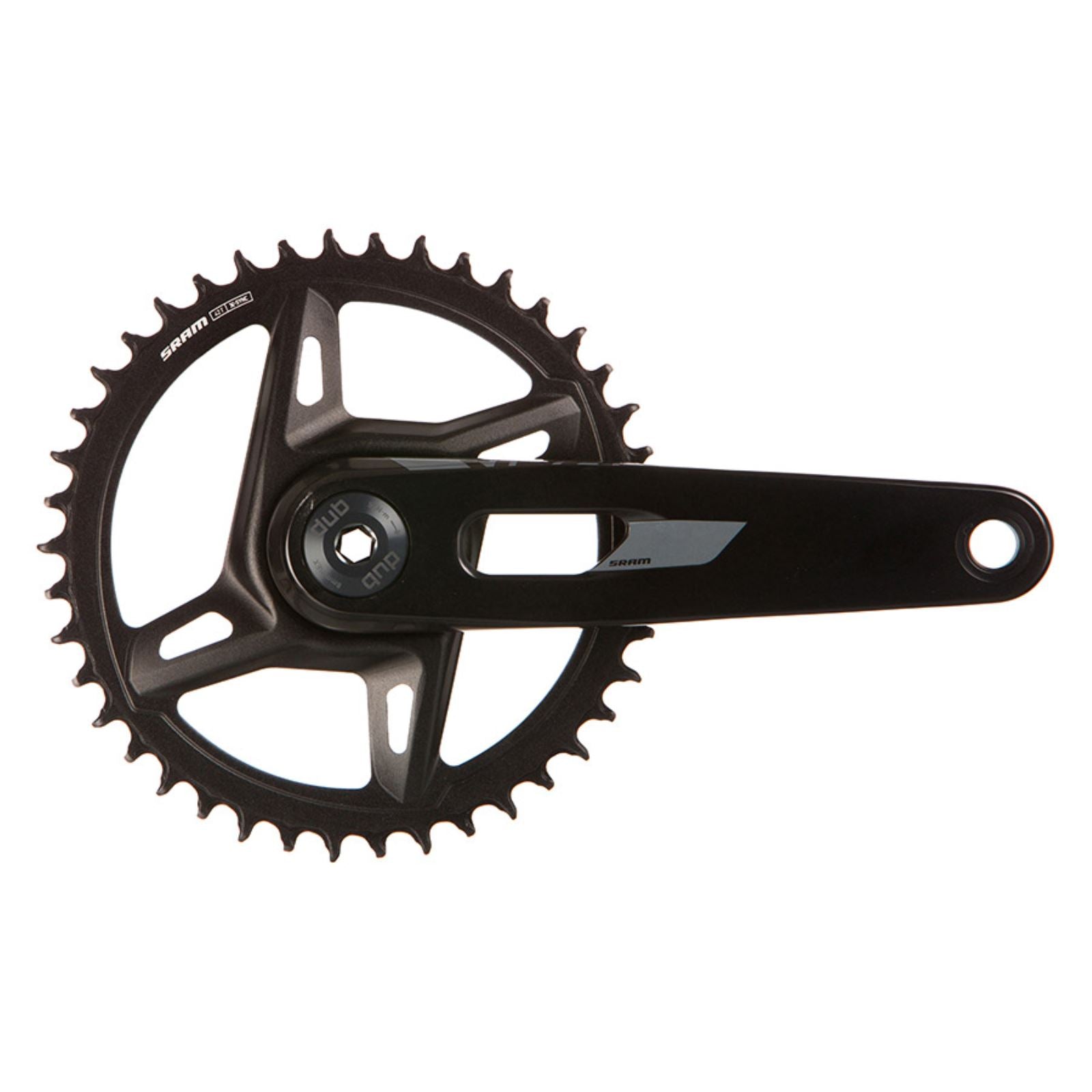 SRAM Rival 1x XPLR Powermeter E1 Crankset  42  DUB  175mm  Black [MPN: 00.6118.743.005]_1775608