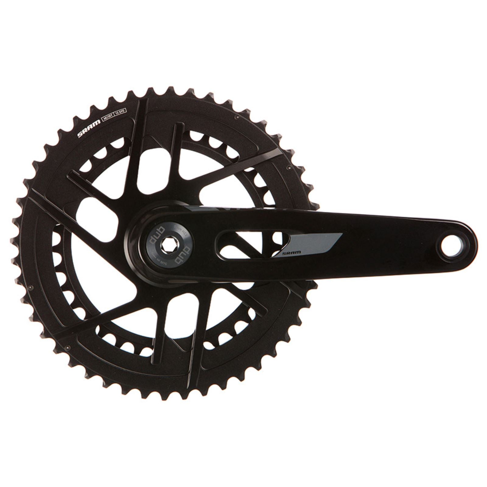 SRAM Rival 2x Powermeter E1 Crankset  Speed: 12 - 160mm  Black [MPN: 00.6118.745.006]_1775607