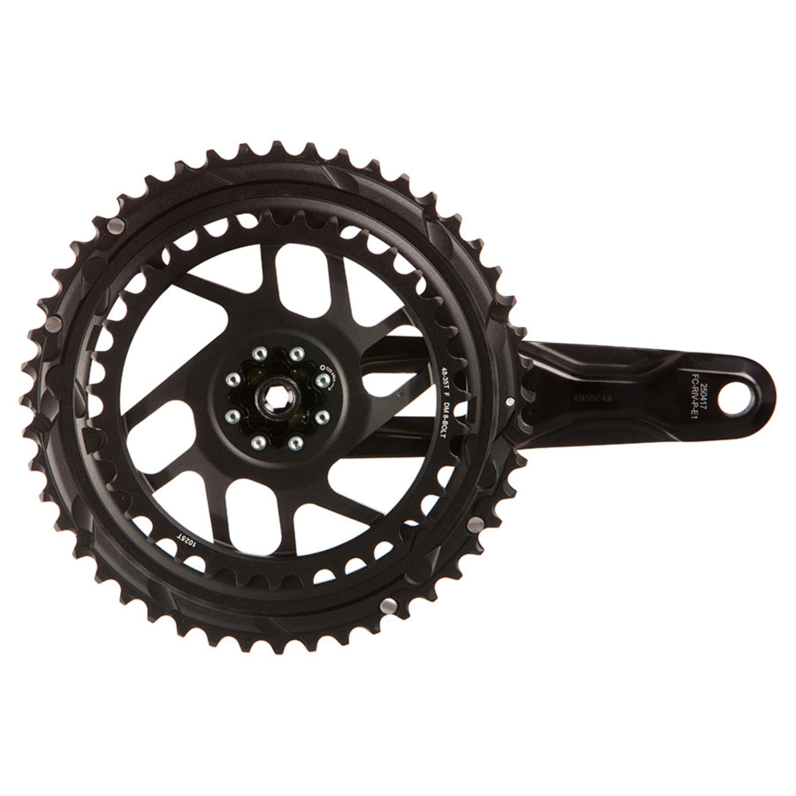 SRAM Rival 2x Powermeter E1 Crankset  48/35  DUB  172.5mm  Black [MPN: 00.6118.745.010]_1775596