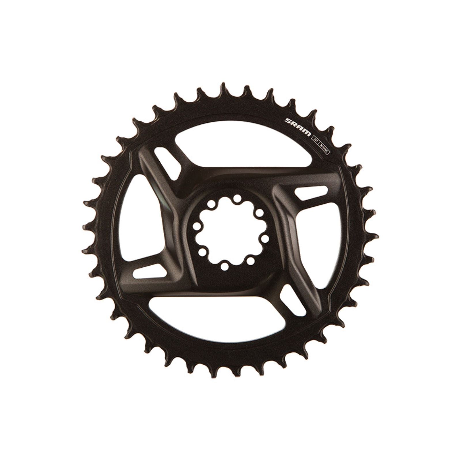 SRAM Chainring - 38t, 12-Speed, 8-Bolt Direct Mount, Black, E1 [MPN: 00.6218.064.000]_1775670