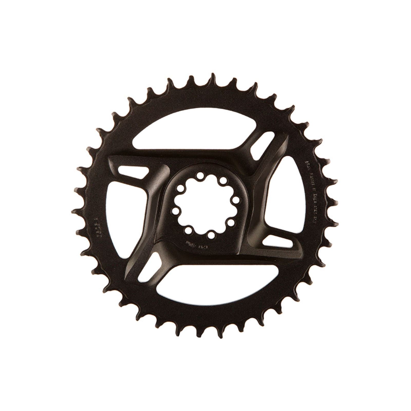 SRAM Chainring - 38t, 12-Speed, 8-Bolt Direct Mount, Black, E1 [MPN: 00.6218.064.000]_1775669