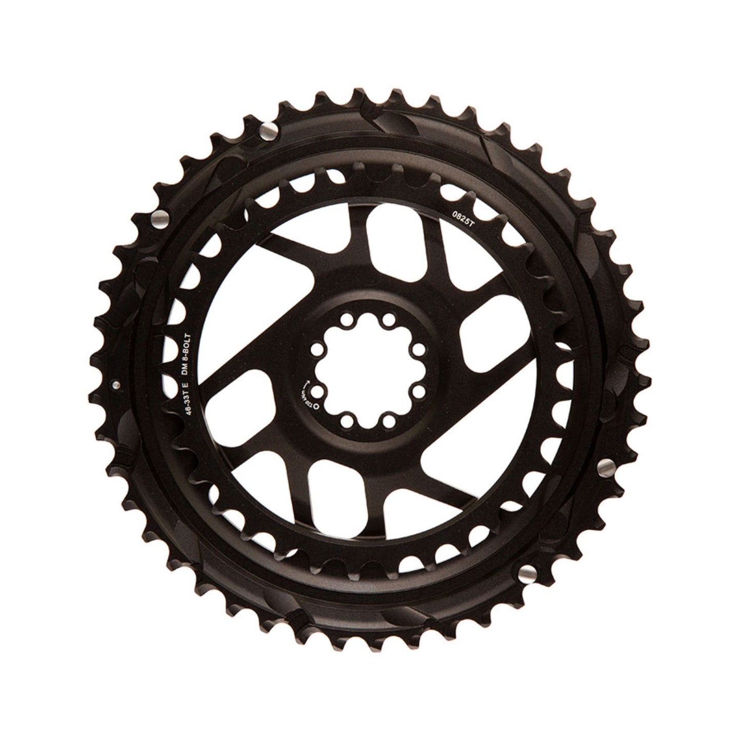 SRAM Chainring Teeth: 46/33 Speed: 12 BCD: Direct Mount - Black [MPN: 00.6218.062.000]_1775685